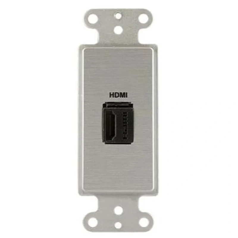Covid D1143F-CA Keystone HDMI Wall Plate (Clear Anodized)