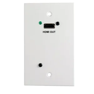 Covid H-HD-1R-WH HDMI Wall Plate