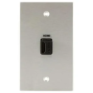 Covid W1143F-CA HDMI Wall Plate (Clear Anodized)