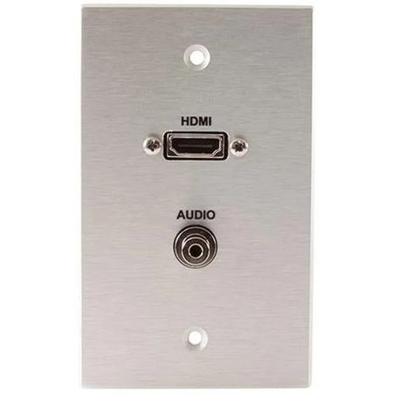 Covid W1201M-CA HDMI Wall Plate (Clear Anodized)