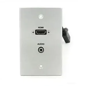 Covid W1201P-CA HDMI Wall Plate (Clear Anodized)