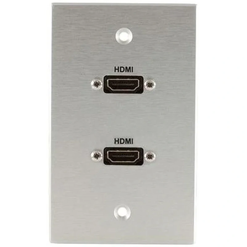 Covid W1217P-CA HDMI Wall Plate (Clear Anodized)