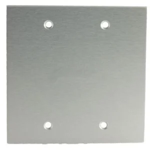 Covid W2000-CA Blank Wall Plate (Clear Anodized)