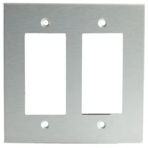 Covid W2001-CA Blank Wall Plate (Clear Anodized)
