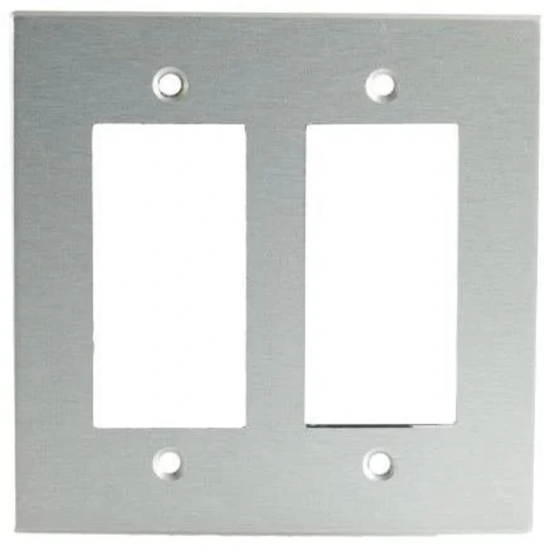 Covid W2001-CA Blank Wall Plate (Clear Anodized)