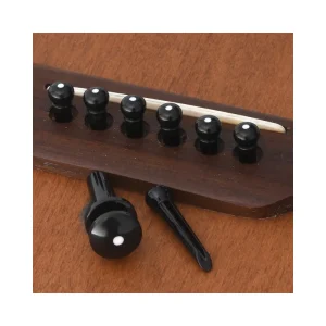 D’Addario Bridge Pin Set for Acoustic Guitar