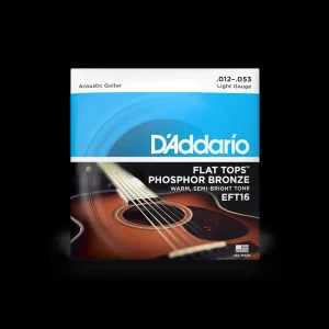 D’Addario EFT16 Flat Top Acoustic Guitar String Set