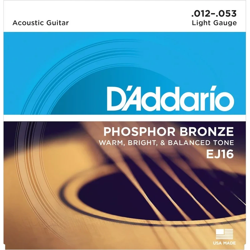 D’Addario EJ16 Acoustic Guitar String Set