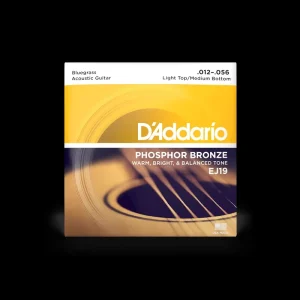 D’Addario EJ19 Phosphor Bronze Bluegrass Acoustic Guitar String Set