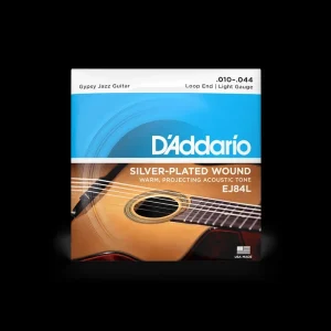 D’Addario EJ84L Gypsy Jazz Loop End Guitar String Set