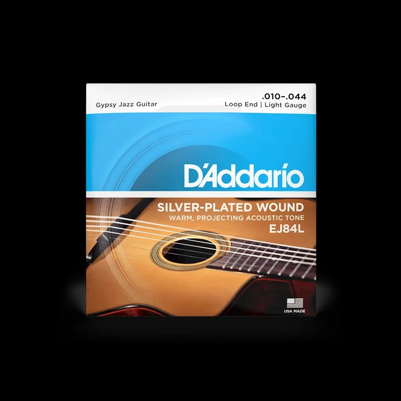D’Addario EJ84L Gypsy Jazz Loop End Guitar String Set