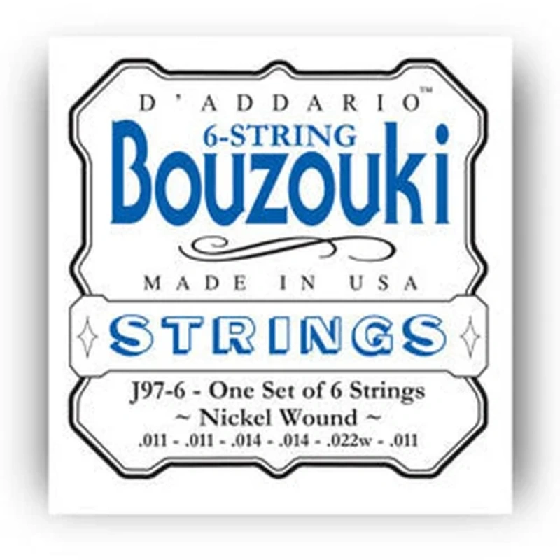 D’Addario Greek Bouzouki 6-String Set