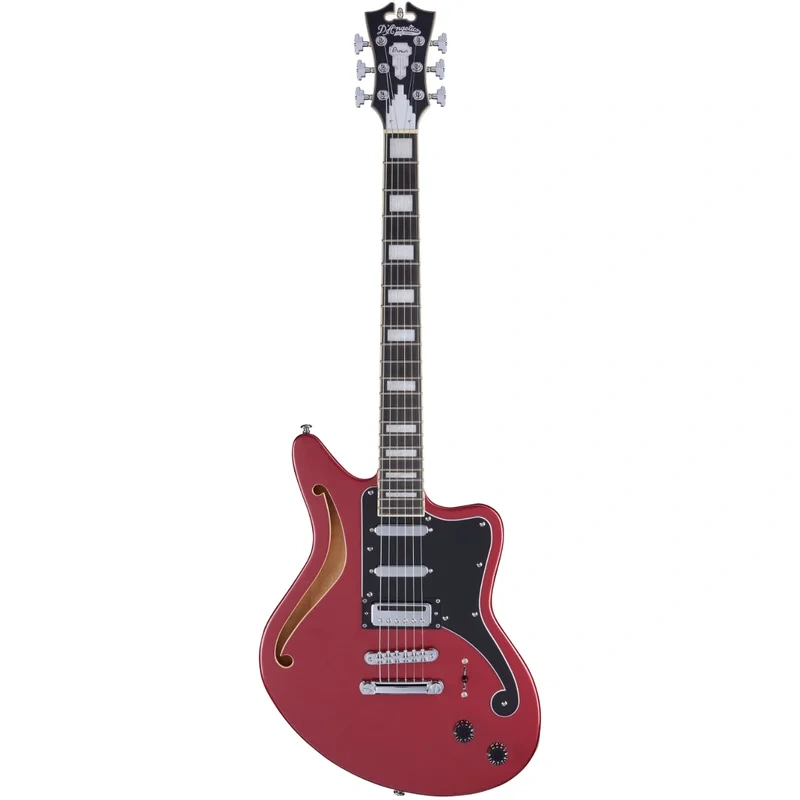 D’Angelico BEDFORD SH Semi Hollow-Body Electric Guitar (Oxblood)