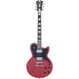 D’Angelico PREMIER ATLANTIC Series Electric Guitar (Oxblood)