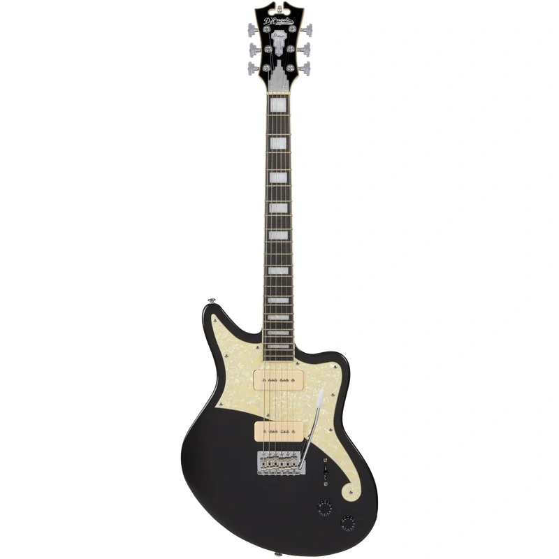 D’Angelico PREMIER BEDFROD Series Electric Guitar (Black Flake)