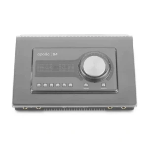 Decksaver DS-PC-APOLLOX4 Polycarbonate Cover for Universal Audio Apollo X4 Audio Interface