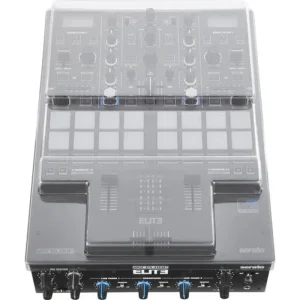 Decksaver DS-PC-ELITE Reloop Elite Cover for Reloop Elite Mixers (Smoked Clear)