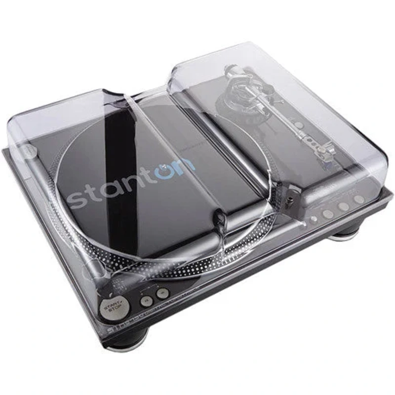 Decksaver DS-PC-STR8ST150 Smoked/Clear Cover for the Stanton STR8.150 & ST.150 Turntables