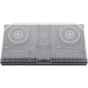 Decksaver DSLE-PC-DDJ200 Pioneer DDJ-200 Cover for Pioneer DDJ-200 Controllers (Smoked Clear)