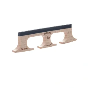 Deering 11/16″ Smile Banjo Bridge, with Curved Feet