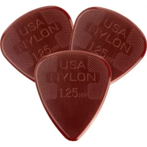 Dunlop 44P125 Nylon Standard Picks – 1.25mm Extra Heavy – 3 Pack