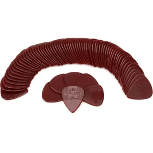 Dunlop 44R125 Nylon Standard Picks – 1.25mm Extra Heavy – 72 Refill Bag