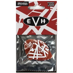 Dunlop EVHP07 Eddie Van Halen Shark Guitar Max Grip .60mm – 6 Pack