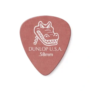 Dunlop Gator Standard .58MM Flatpick Player’s Pack, 12 Picks
