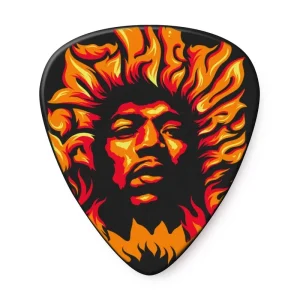 Dunlop JHP14HV Jimi Hendrix Guitar Picks – Voodoo Fire (36 Pack)