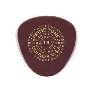Dunlop Primetone Sculpted Plectra, Ultex Semi Round, 1.30MM Thick, Three Pack