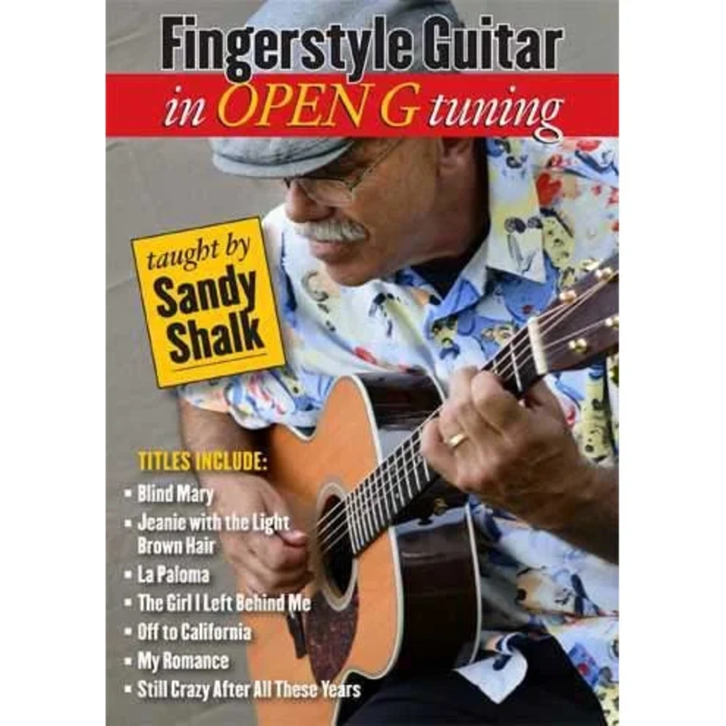 DVD – Fingerstyle Guitar in Open G Tuning