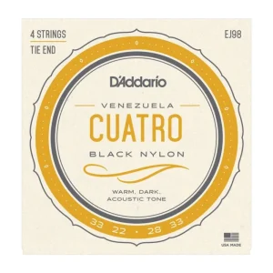 EJ98 D’Addario Venezuelan Cuatro String Set