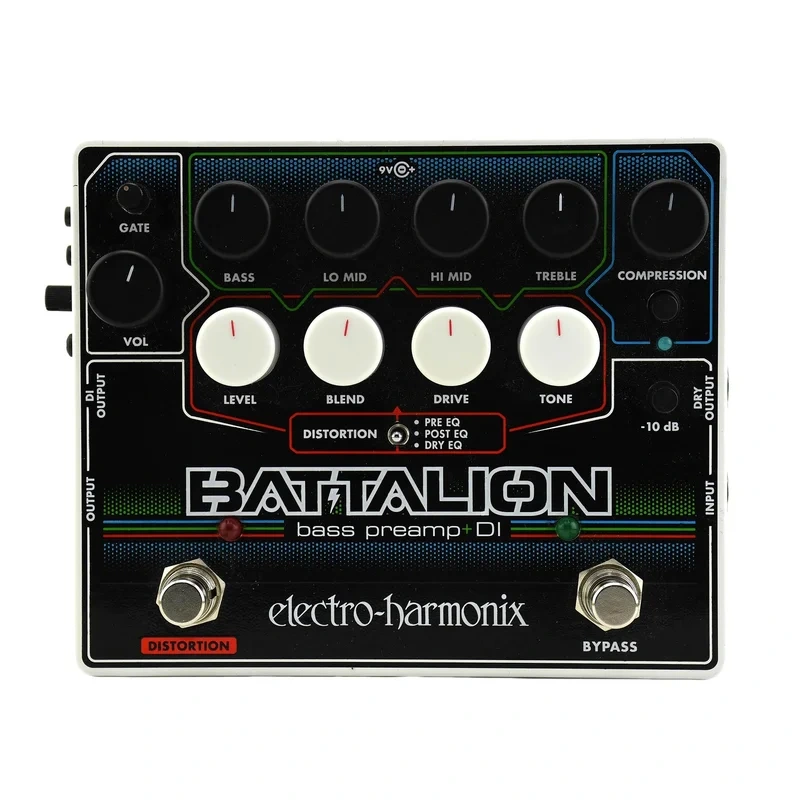 Electro Harmonix Battalion Bass Pre-Amp And DI