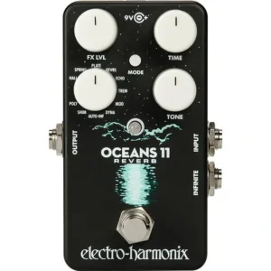 Electro-Harmonix OCEANS 11 Reverb Effects Pedal