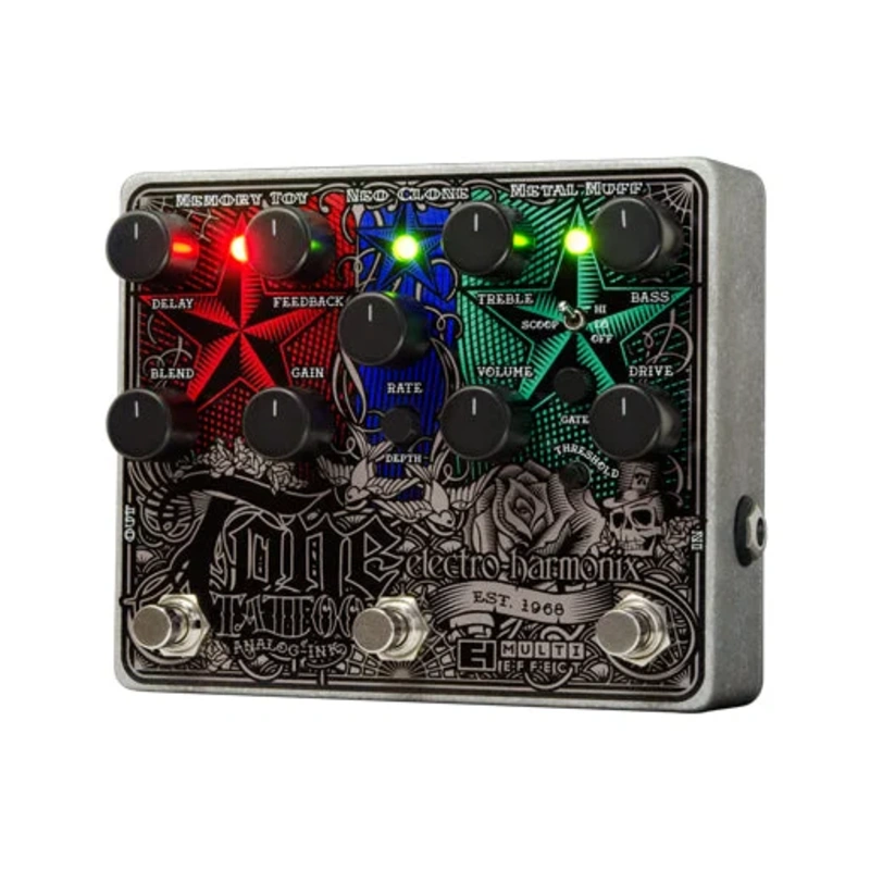 Electro-Harmonix Tone Tattoo Multi-Effect Guitar Pedal