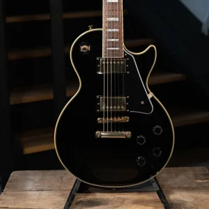 Epiphone 2015 Les Paul Custom Pro Ebony With OHSC – Used
