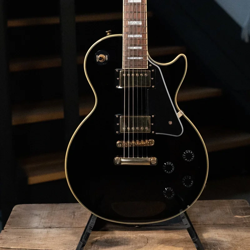 Epiphone 2015 Les Paul Custom Pro Ebony With OHSC – Used