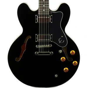 Epiphone Dot Ebony Chrome Hardware – Used