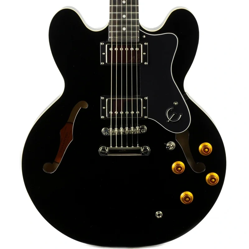 Epiphone Dot Ebony Chrome Hardware – Used