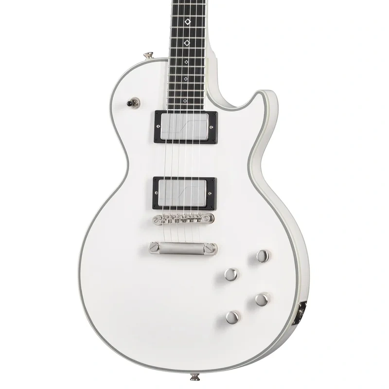 Epiphone Jerry Cantrell Les Paul Custom Prophecy Electric Guitar, Bone White