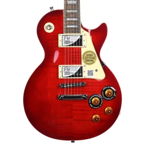 Epiphone Les Paul Standard Plus Top Pro With Probuckers And Coil Split, Blood Orange