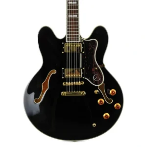 Epiphone Sheraton II Ebony Gold Hardware – Used