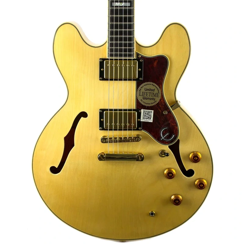 Epiphone Sheraton II Natural – Gold Hardware – Used