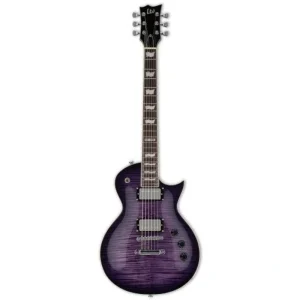 ESP EC-256FM Electric Guitar (See-Thru Purple Sunburst)