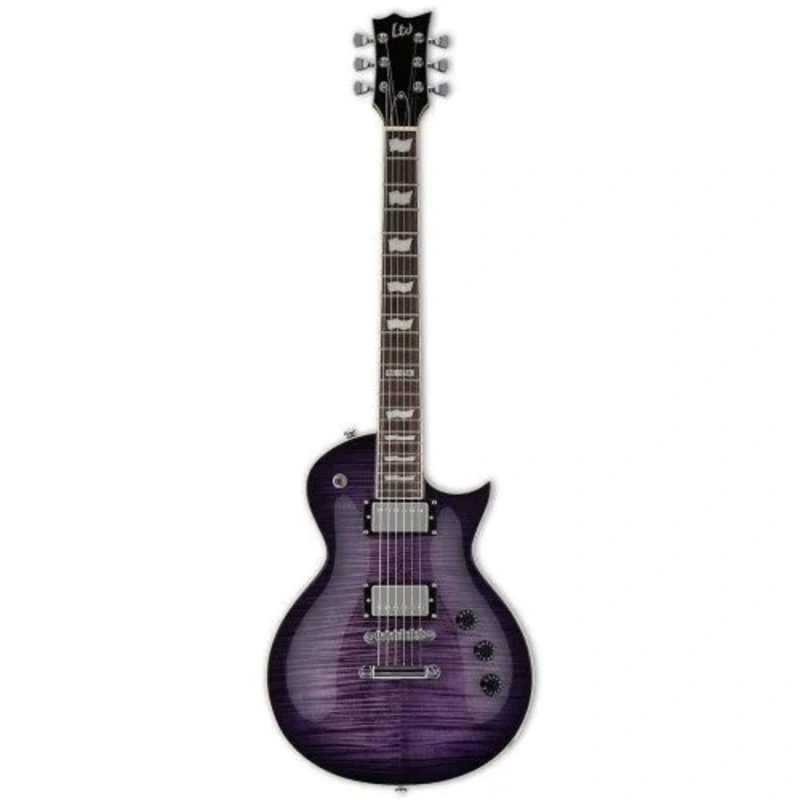ESP EC-256FM Electric Guitar (See-Thru Purple Sunburst)