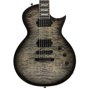 ESP LTD EC-1000T Electric Guitar, Charcoal Burst
