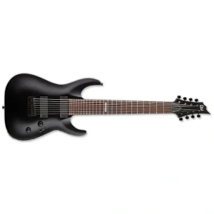 ESP LTD LH308BLKS H-308  8 String Electric Guitar Black Satin LAST ONE