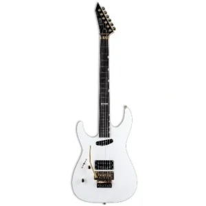 ESP LTD MIRAGE DELUXE ’87 Left-Handed Electric Guitar (Snow White)