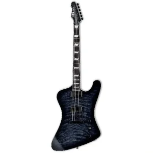 ESP LTD PHOENIX-1000 QM Electric Guitar (See Thru Black Sunburst)