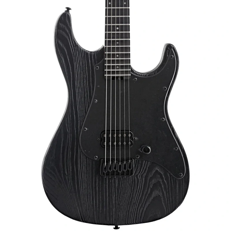 ESP LTD SN1-HT Electric Guitar, Black Blast Finish